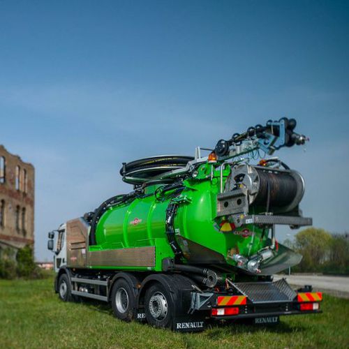 Camion idropulitore - COMBI_FI series - CAPPELLOTTO S.P.A.  - a 3 assi