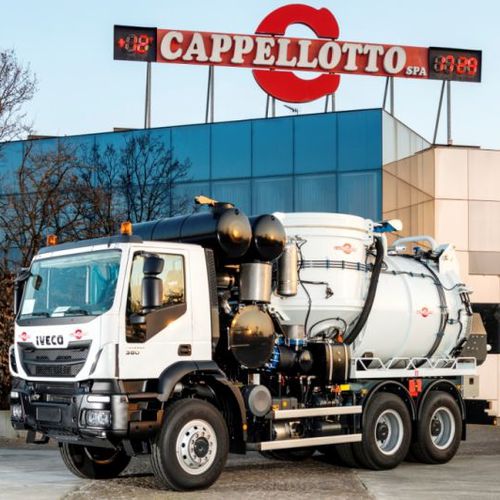Camion di caricamento per aspirazione - CAP BORA - CAPPELLOTTO S.P.A.  - a 3 assi
