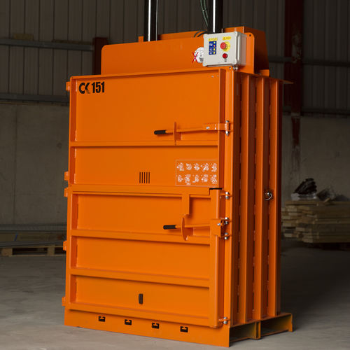Pressa imballatrice per cartone - CK151 - CK International ltd - per carta / verticale / a carico frontale