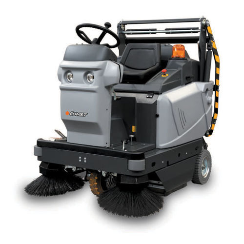 Spazzatrice-lavasciuga combinata per pavimenti uomo a bordo - CSW 1300 DSA series - COMET Spa - elettrica / per polveri
