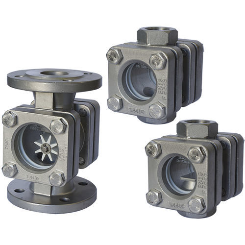 Oblò di osservazione filettato - DA series - KOBOLD INSTRUMENTATION - rivestito internamente in PTFE / in acciaio / in acciaio inossidabile