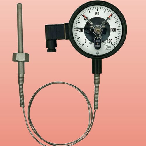 Termometro con sonda - TNF series - KOBOLD INSTRUMENTATION - con quadrante / per alluminio / in acciaio inossidabile