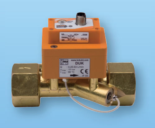 Misuratore di portata ad ultrasuoni - DUK - KOBOLD INSTRUMENTATION - volumetrico / per liquidi / in linea