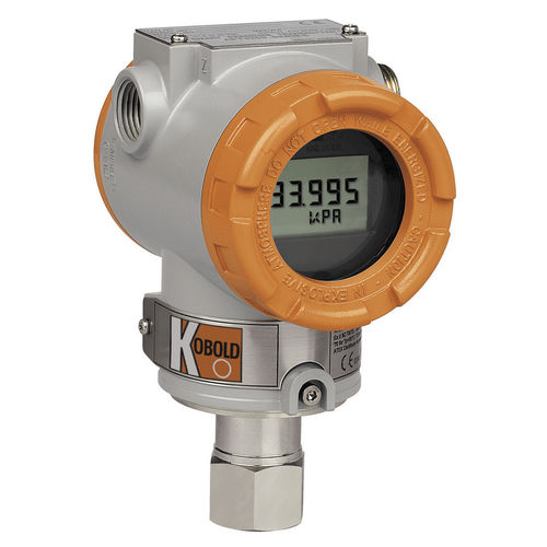 Trasmettitore di pressione relativa - PAS series - KOBOLD INSTRUMENTATION - a membrana / analogico / in acciaio inossidabile
