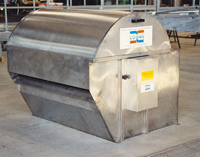 Sgrigliatore a tamburo - RS series - COSME S.R.L - per trattamento delle acque reflue
