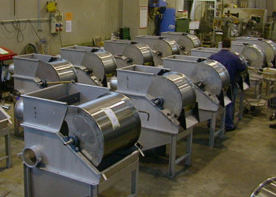 Sgrigliatore a tamburo - R series - COSME S.R.L - per trattamento delle acque reflue
