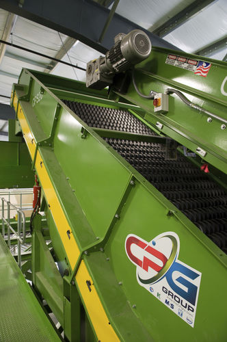 Vaglio a vibrazione lineare - CPScreen - CP Manufacturing - per prodotti sfusi
