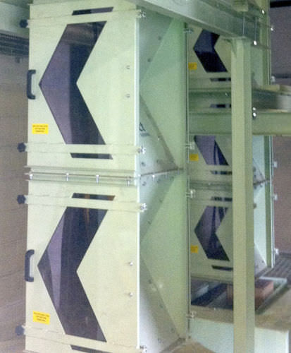 Separatore di particelle - ZigZag - CP Manufacturing - ad aria / per l'industria del riciclaggio