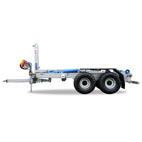 Rimorchio per contenitore - TN CTS 16-57-S - CTS-servis, a.s.  - per attrezzatura industriale / a 2 assi / trainato