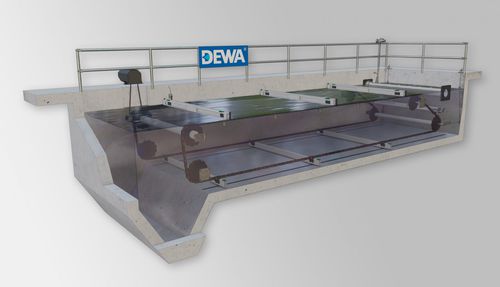 Raschiatore a catena - Dewaco Ltd - di fanghi / per la rimozione della schiuma / resistente all'olio