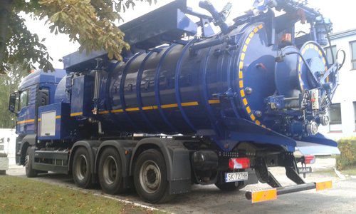 Camion idropulitore - SK series - DOBROWOLSKI Sp. z o.o.  - a 4 assi