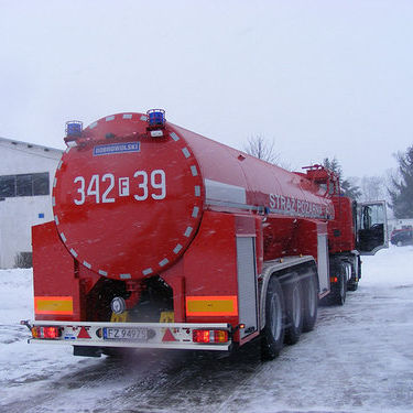 Serbatoio per acqua - NS 25 - DOBROWOLSKI Sp. z o.o.  - in acciaio inossidabile / su autotelaio / di stoccaggio dell'acqua