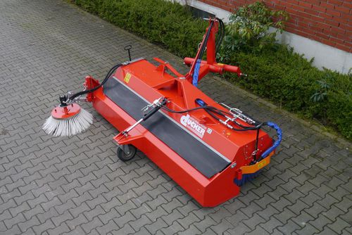 Spazzatrice per carrello elevatore - HDK series - Dücker, Gerhard, GmbH & Co. KG  - per trattore / per minipala caricatrice / idraulica