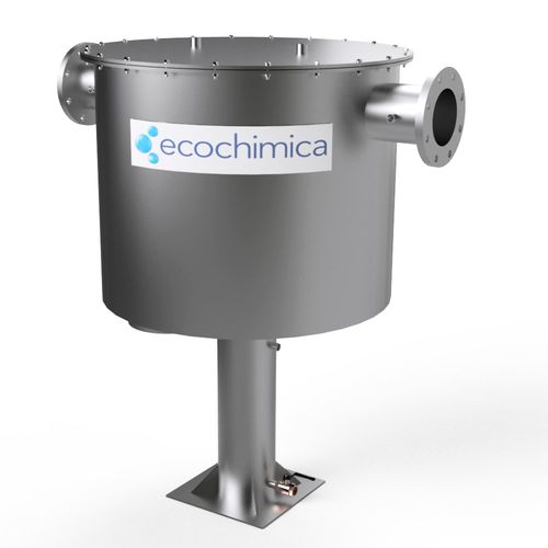 Filtro a gas - FG® series - Ecochimica System - con cestello / a ghiaia / in acciaio inossidabile