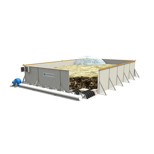 Biofiltro ad aria - BIO-F® series - Ecochimica System - antiparticolato / a membrana