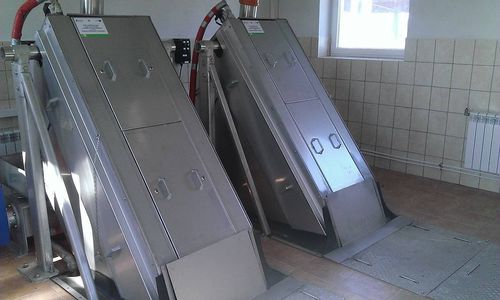 Sgrigliatore a gradini - EKOTON Industrial GROUP - fine / per trattamento delle acque reflue / fine