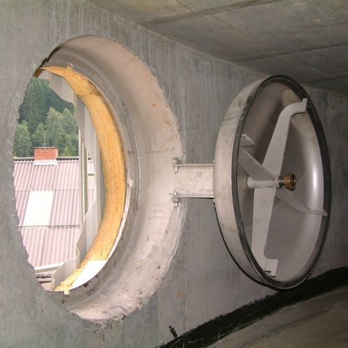 Chiusino in acciaio inossidabile - MHR, MHL, MHL2 series - ennox biogas technology GmbH - rotondo