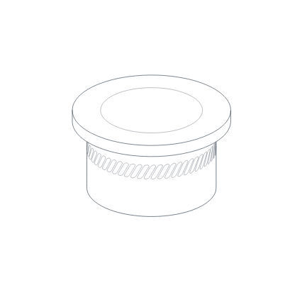 Limitatore di compressione in alluminio - HELICAL - in ottone