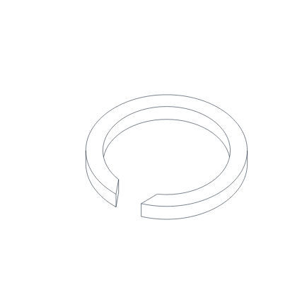 Circlip esterno - HELICAL