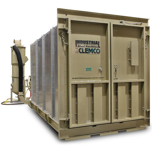 Cabina di sabbiatura a pressione - CLEMCO INDUSTRIES - manuale / compatta
