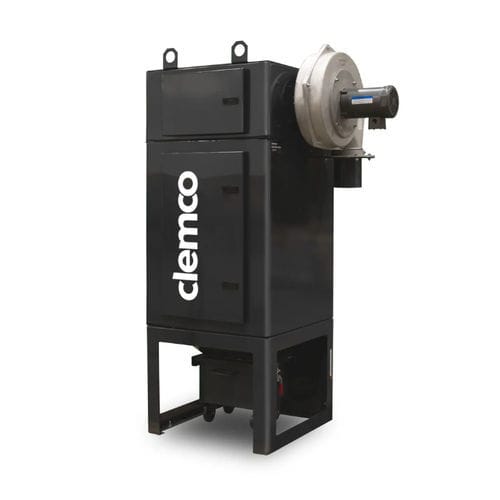 Depolveratore industriale a filtro - CLEMCO INDUSTRIES - con rimozione a contro-corrente / per l'industria farmaceutica / compatto