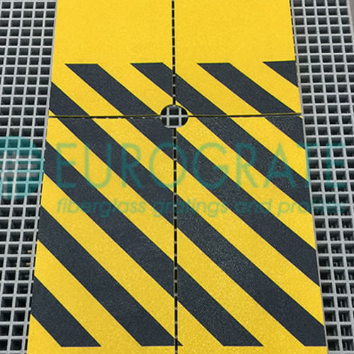 Mattonella di pavimentazione in MDF - EUROGRATE GRP GRATING AND PROFILES - in composito / GRP / in quarzo