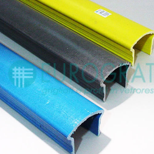 Profilo pultruso - EUROGRATE GRP GRATING AND PROFILES - in vinile / in poliestere rinforzato con fibra di vetro / in plastica rinforzata con fibra di vetro (PRFV)