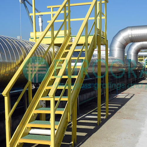 Parapetto in poliestere - U-07506010XX - EUROGRATE GRP GRATING AND PROFILES - GRP / in vetro / in resina