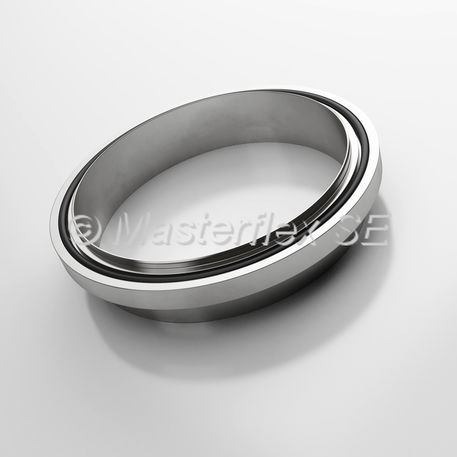 Flangia per tubi - 002 series - Masterflex SE - in acciaio