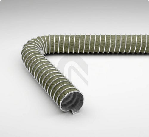 Tubo flessibile per gas - Master-Clip ISO-CAR - Masterflex SE - per gas di scarico / per aria calda / in tessuto