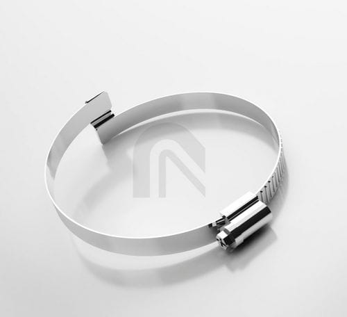 Fascetta stringitubo in acciaio - Clip-Grip - Masterflex SE - a ponte / a nastro / resistente alla corrosione