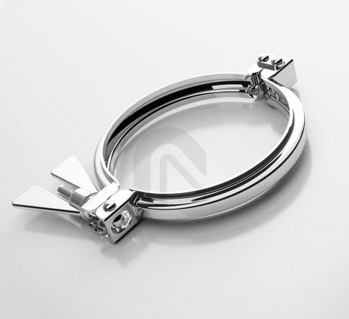 Fascetta stringitubo in acciaio inossidabile - 002463 - Masterflex SE - a orecchioni