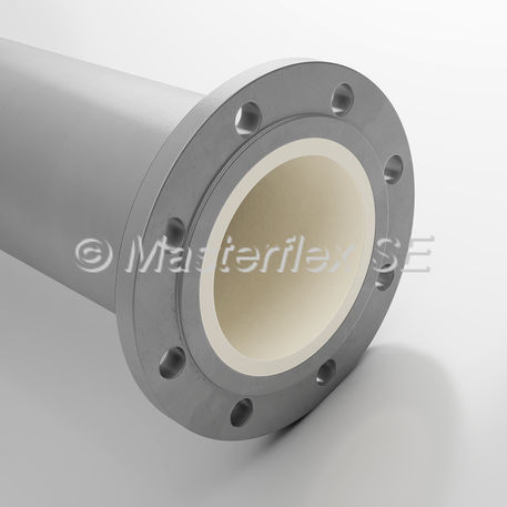 Tubo rigido di convogliamento - Master-PROTECT  - Masterflex SE - per prodotti sfusi / in acciaio / con flangia