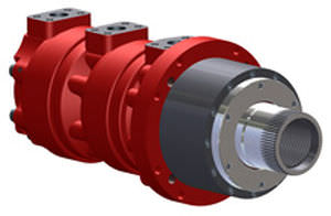 Motore idraulico a ingranaggi - 37 series - RINEER - per foratura