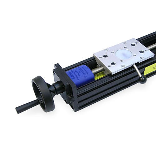 Piastra di posizionamento lineare - BiSlide®MR10 series - VELMEX, Inc. - manuale / monoassiale / a coda di rondine
