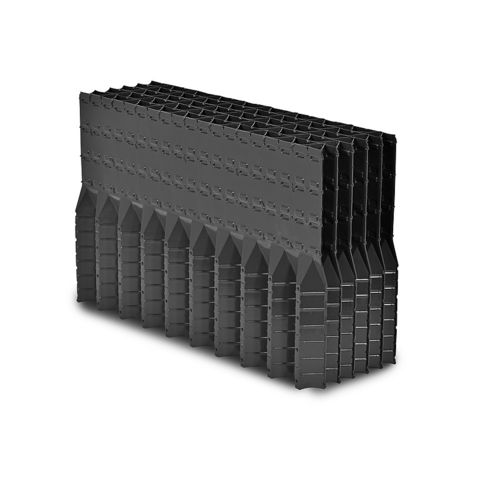 Blocco di riempimento in PVC - VF 50 - Hewitech  - per trattamento di acqua / per torre di raffreddamento