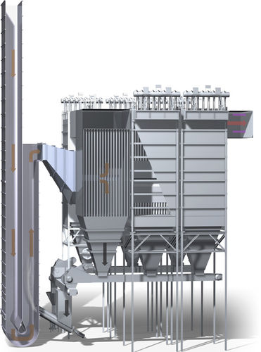 Scrubber a secco - Xerosorp - Hitachi Zosen Inova AG  - chimico / di elevata efficacia / compatto