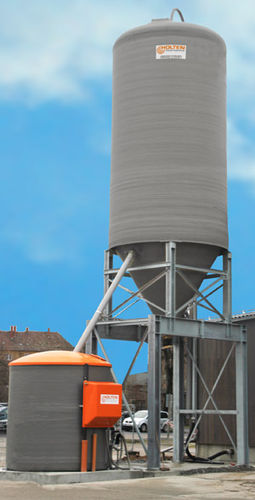 Silo a fondo conico - HOLTEN GmbH & Co. KG  - in composito / in PRFV