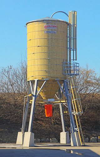 Silo a fondo conico - HOLTEN GmbH & Co. KG  - in legno