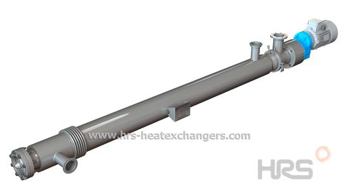 Scambiatore di calore a superficie raschiata - HRS R series - HRS Heat Exchangers  - rotativo / liquido/liquido