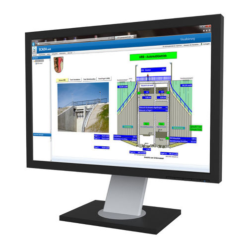 Software di telesorveglianza - SCADA.web - HST Systemtechnik GmbH & Co. KG - SCADA / per il trattamento di acque reflue / basato sul web