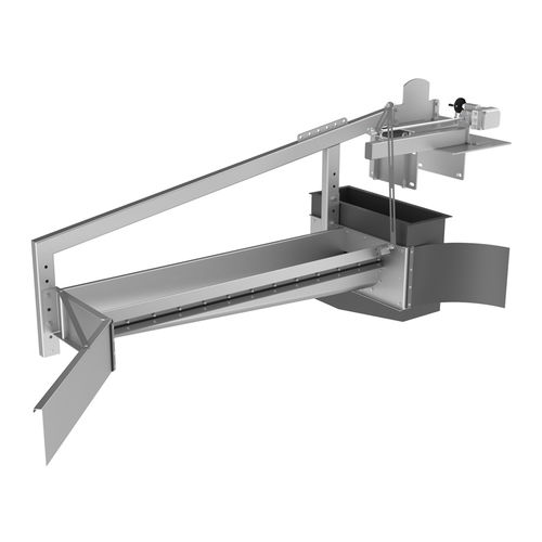 Sistema di rimozione del fango per bacino di sedimentazione - HydroScum-FLAP - HST Systemtechnik GmbH & Co. KG