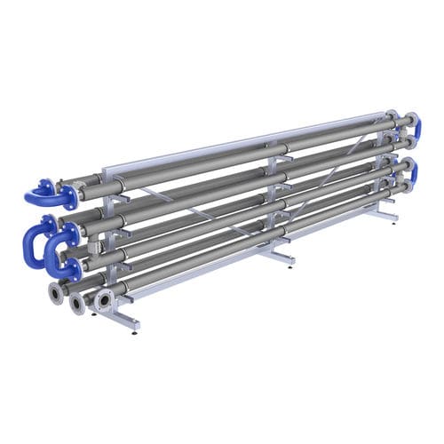 Scambiatore di calore tubolare - Pure flux P2 - HST Systemtechnik GmbH & Co. KG - liquido/liquido / per acque reflue