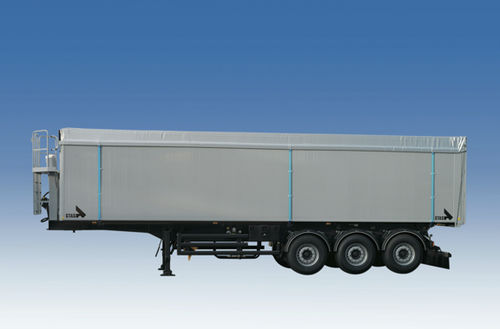 Rimorchio per alimenti - Hüffermann Transportsysteme GmbH  - a 3 assi / trainato / agricolo