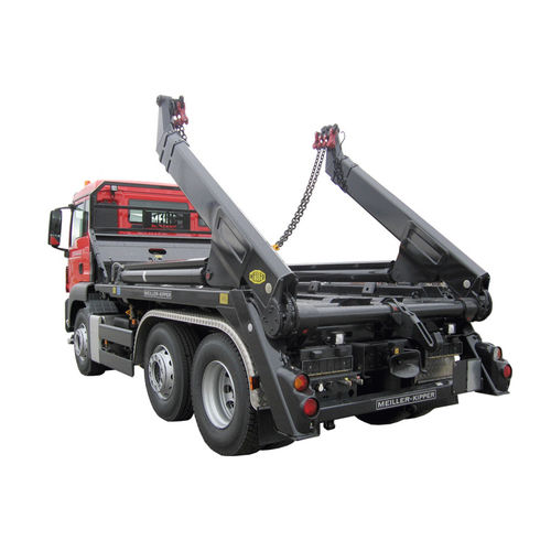 Braccio di sollevamento a uncino per camion - Skiploader - Hüffermann Transportsysteme GmbH 