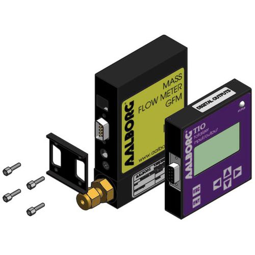 Indicatore totalizzatore di portata - TIO - Aalborg Instruments - digitale / compatto / di precisione