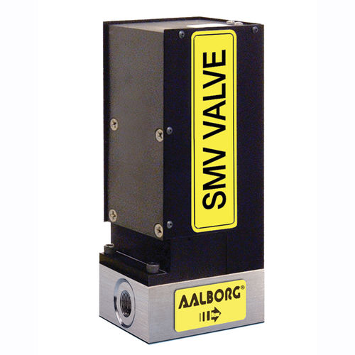 Valvola con motore passo-passo - SMV series - Aalborg Instruments - a spillo / a comando elettrico / dosatrice