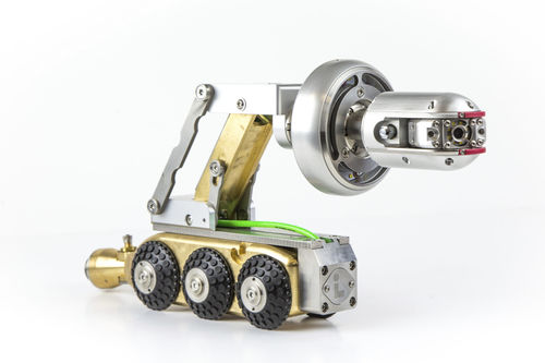 Robot di ispezione su ruota - CAMBOSS 100 - I.B.O.S. EU a.s.  - per canalizzazioni