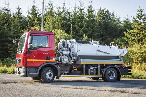 Camion-cisterna idropulitore - IBOS KOMBO - I.B.O.S. EU a.s.  - a 4 assi