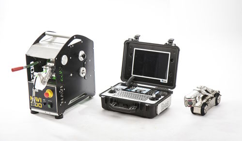 Robot di ispezione su ruota - CAMBOSS 135 - I.B.O.S. EU a.s.  - per canalizzazioni / per applicazioni idrauliche